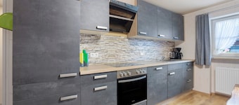 Appartement « Ferienwohnung Schaule » avec vue sur la montagne, jardin commun et Wi-Fi