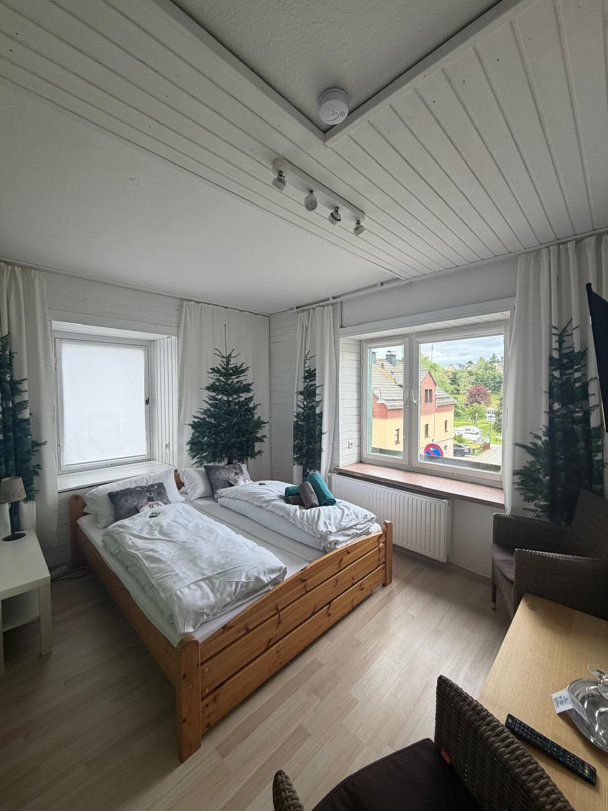 Twin Room, Mountain View | Blackout drapes, iron/ironing board, free WiFi