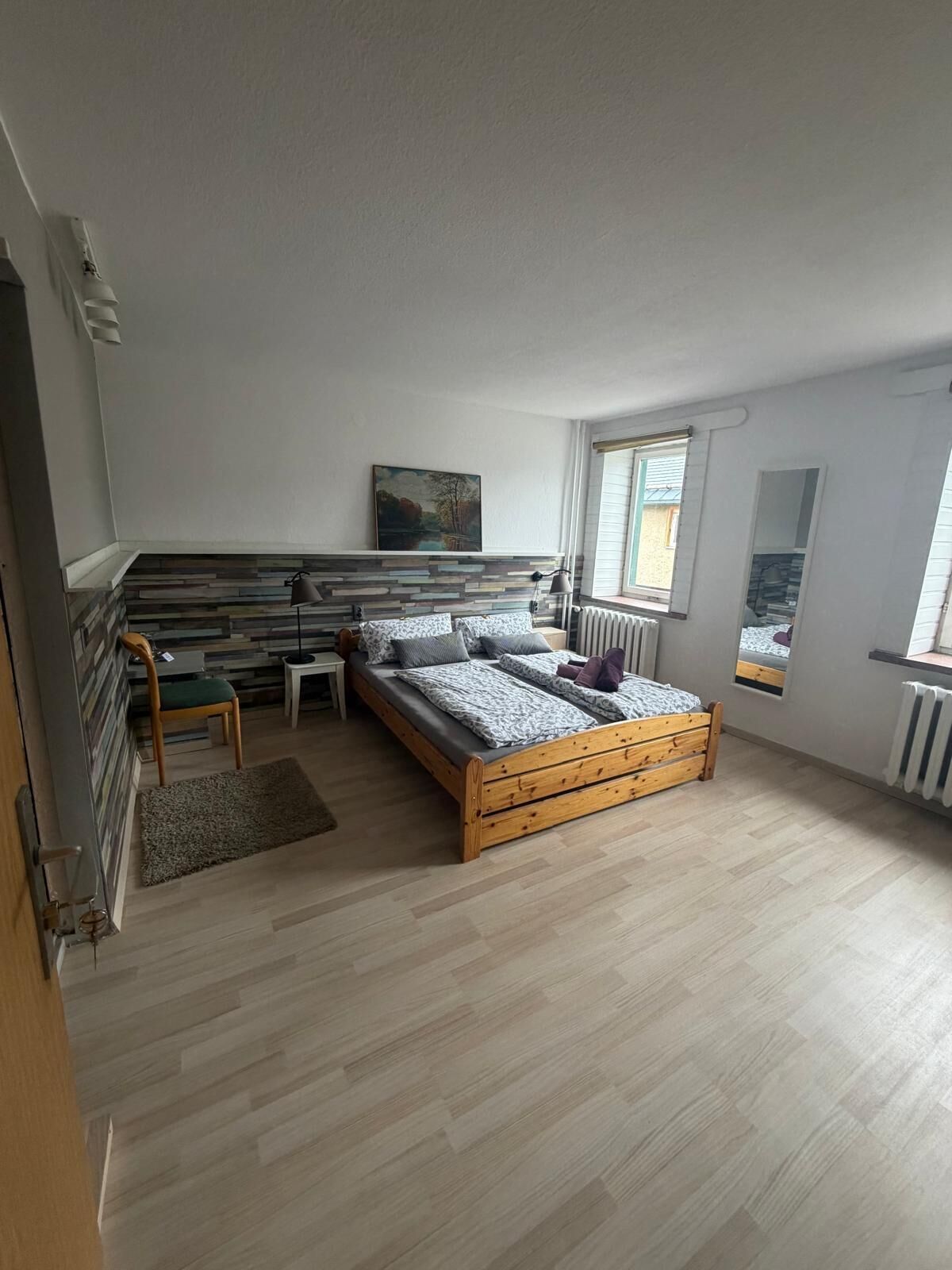 Blackout drapes, iron/ironing board, free WiFi