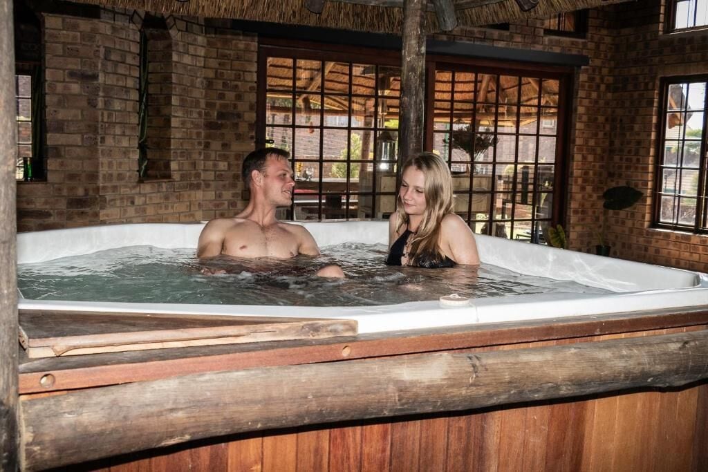 Bathtub spa outdoor