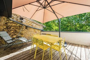 Outdoor dining - Le Petit Vivier - Escale Elégante (Gaillac)
