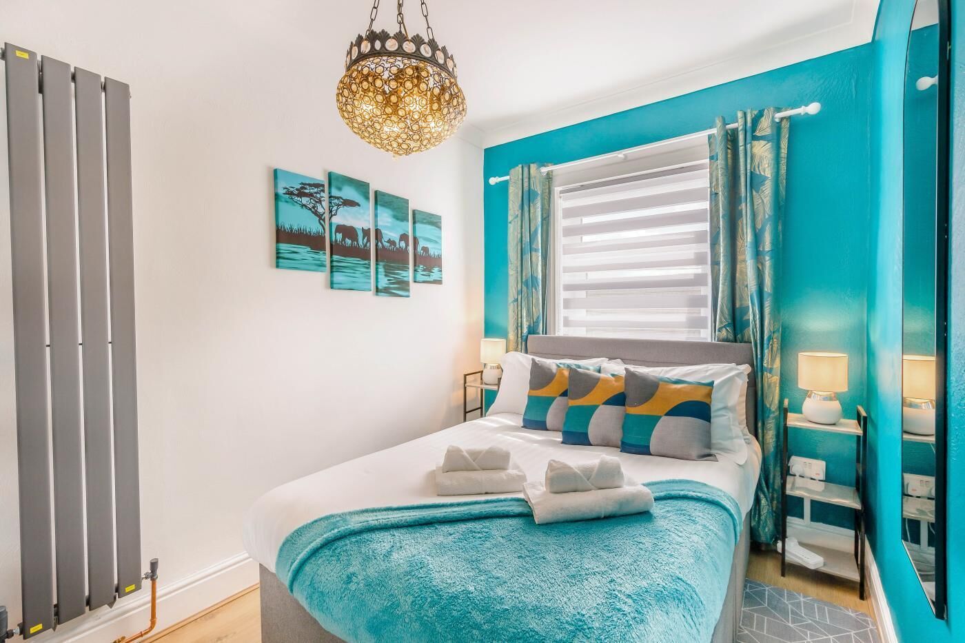 4 bedrooms, iron/ironing board, travel cot, free WiFi