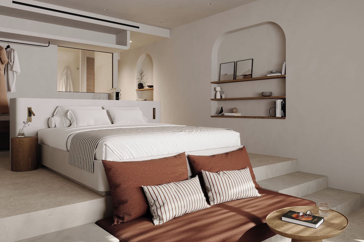 Avra Sea View Jacuzzi Suite | Soundproofing, free WiFi