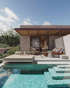 Roe Sea View Jacuzzi Suite | Soundproofing, free WiFi