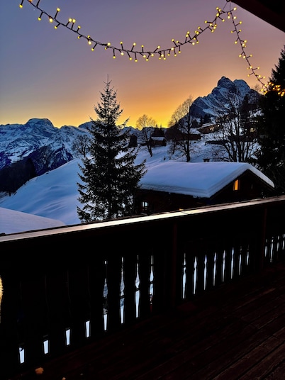 Chalet Heidi: pearl in fairytale Braunwald in Switzerland