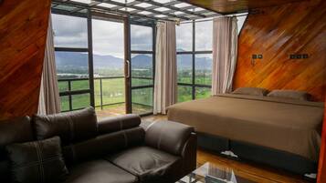 Blackout curtains, iron/ironing board, free WiFi, bed sheets