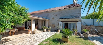 Charming stone house with terrace and garden