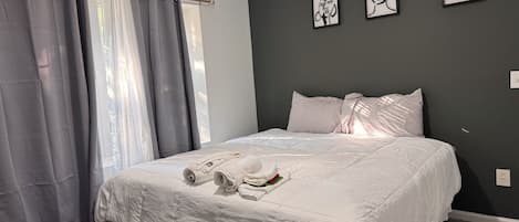 2 habitaciones, tabla de planchar con plancha y wifi