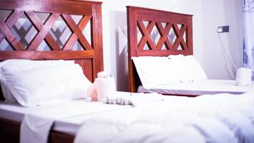 Standard Double or Twin Room, Balcony, Mountain View | Laptop workspace, free WiFi