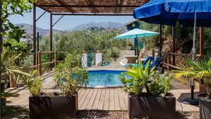 Outdoor spa tub - La Casa Turquesa - Casa 1 (Frigiliana)