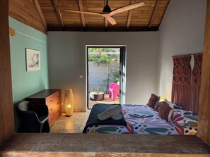 Room - Villa Kaz Veloutier with swimming pool near the lagoon of La Saline les bains (Saint-Paul)