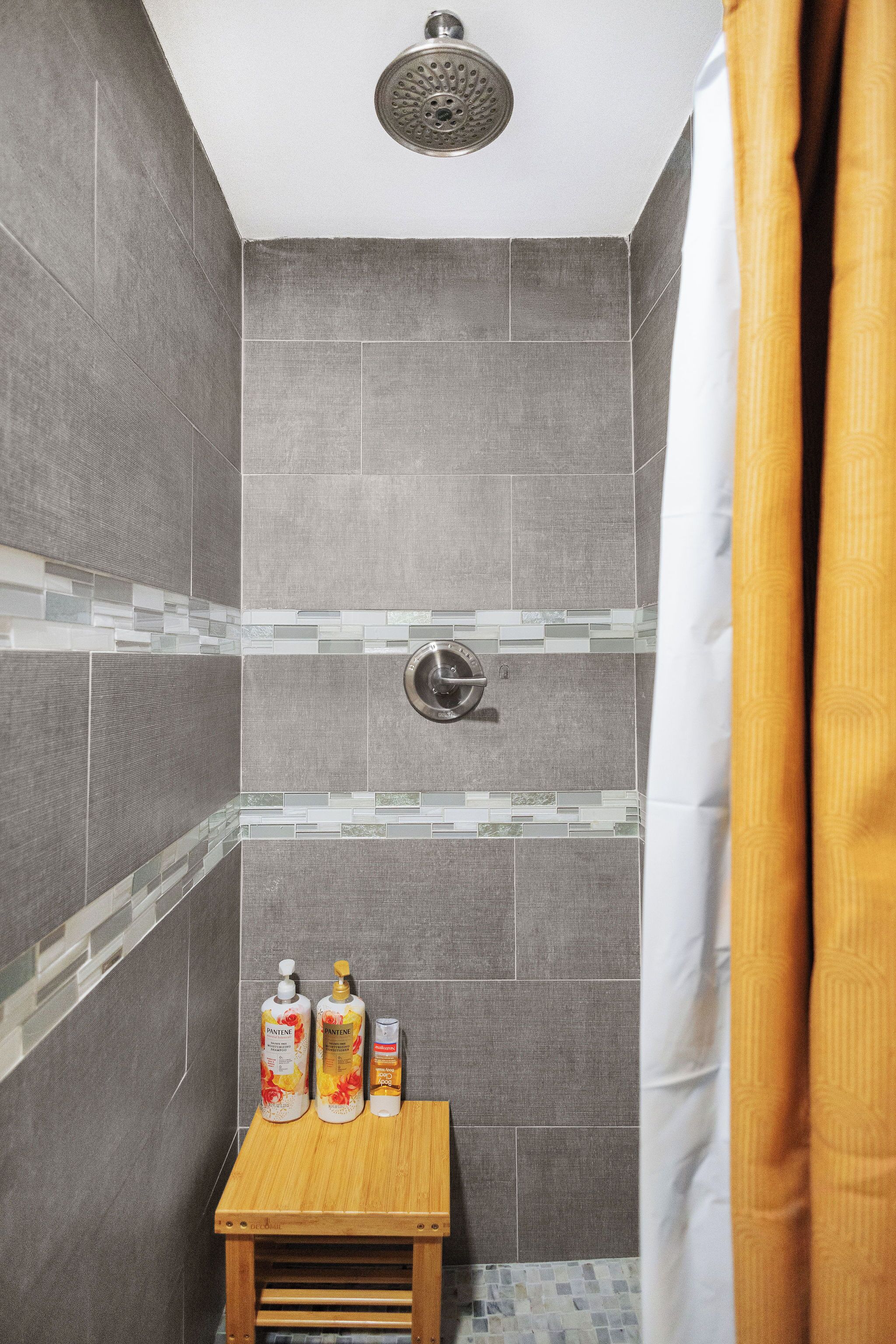 Hair dryer, bidet, towels, soap