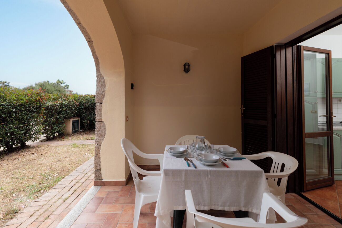 Apartment, 1 Schlafzimmer, Terrasse | Speisen im Freien