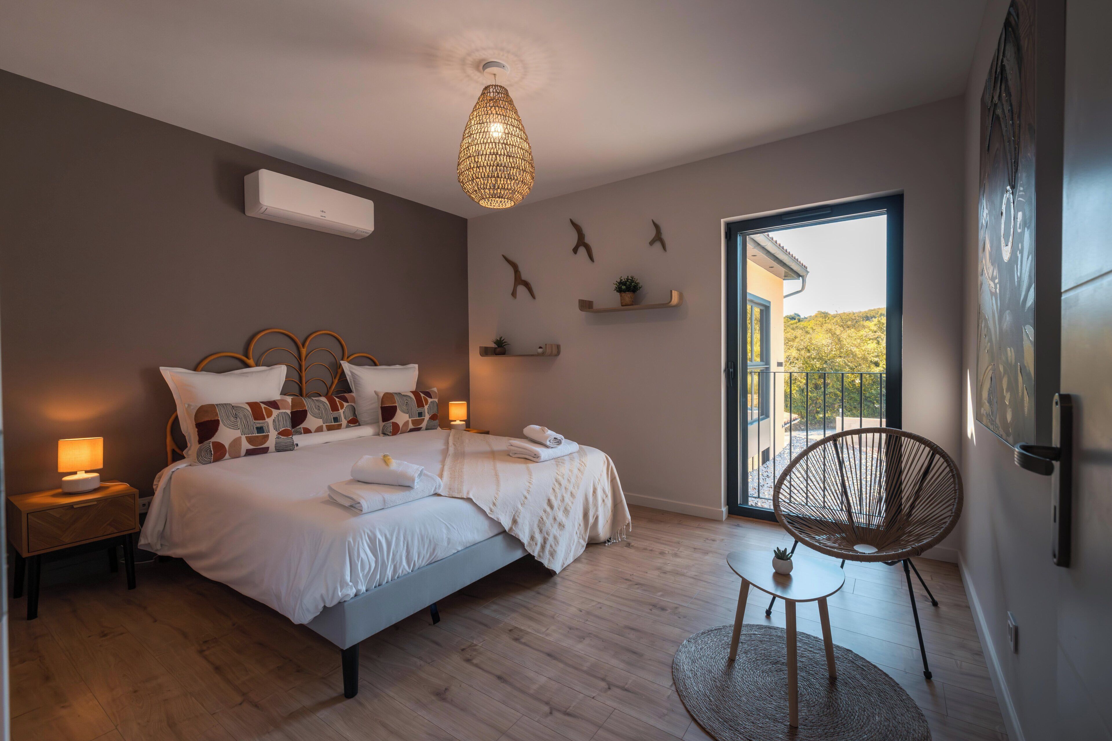2 chambres, Wi-Fi, draps fournis