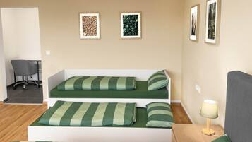 1 bedroom, desk, free WiFi
