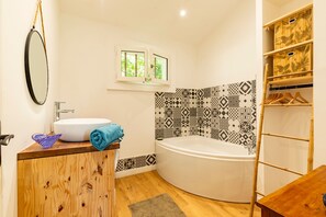Bathroom - Écrin en Toscane Lauragaise - Piscine partagée (Saint-Germier)