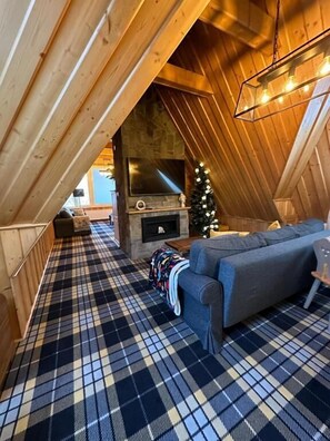 Apartment, Garden View | Living area - Apartamentów Miluchna (Zakopane)