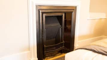 Superior Double Room, City View | Fireplace
