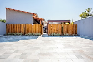 Façade de l’hébergement 