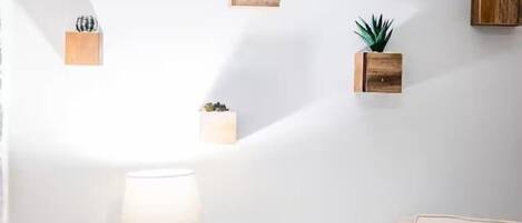 TV, lareira