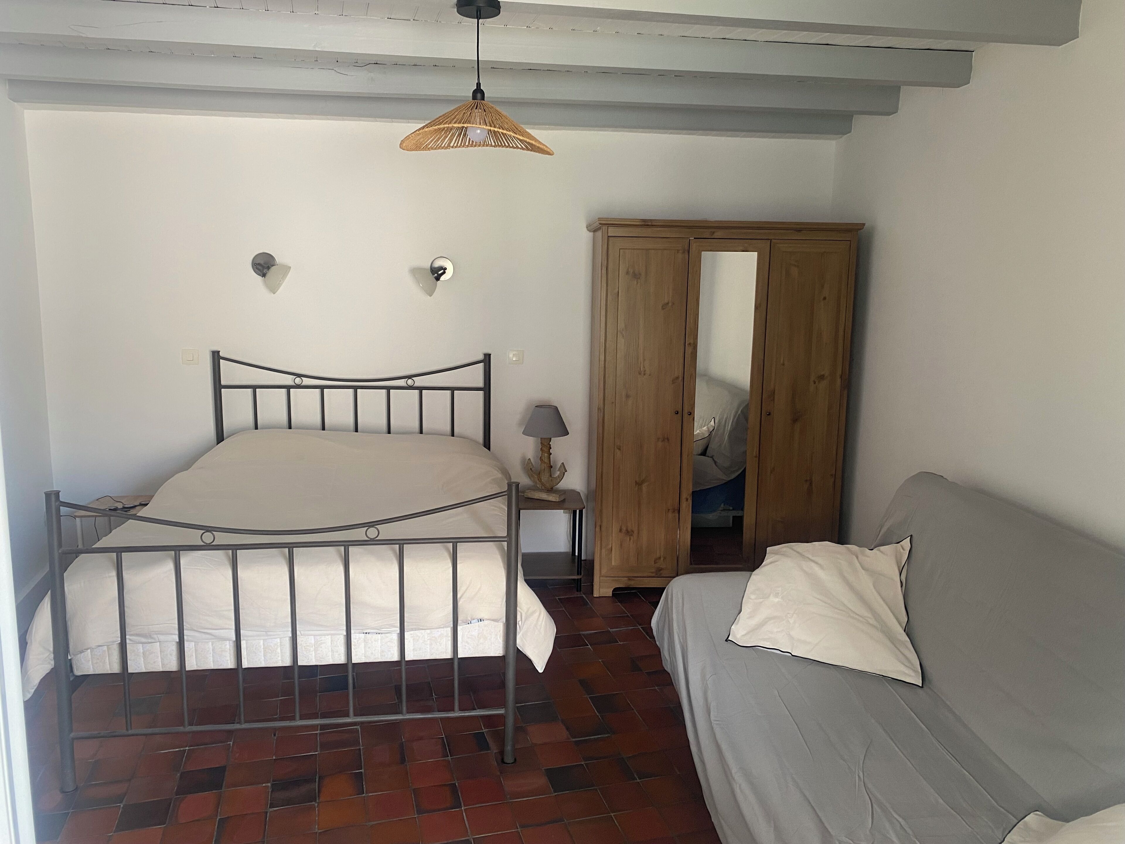 1 bedroom, travel cot, free WiFi
