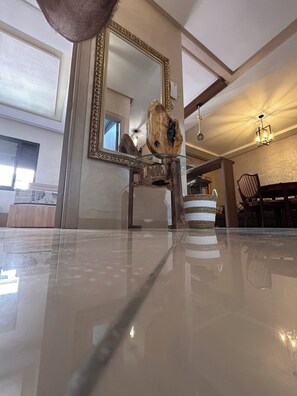 Interior - Delightful 2-bedroom apartment with AC in vibrant Marrakesh (Marrakesh)