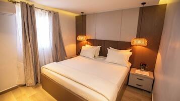 Chambre Double, balcon | Wi-Fi gratuit