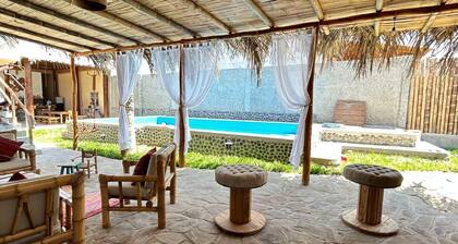 House with pool in Mancora, ideal for families.