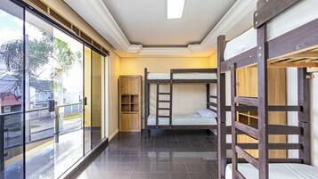 Male Shared Dormitory, Balcony | Iron/ironing board, free WiFi