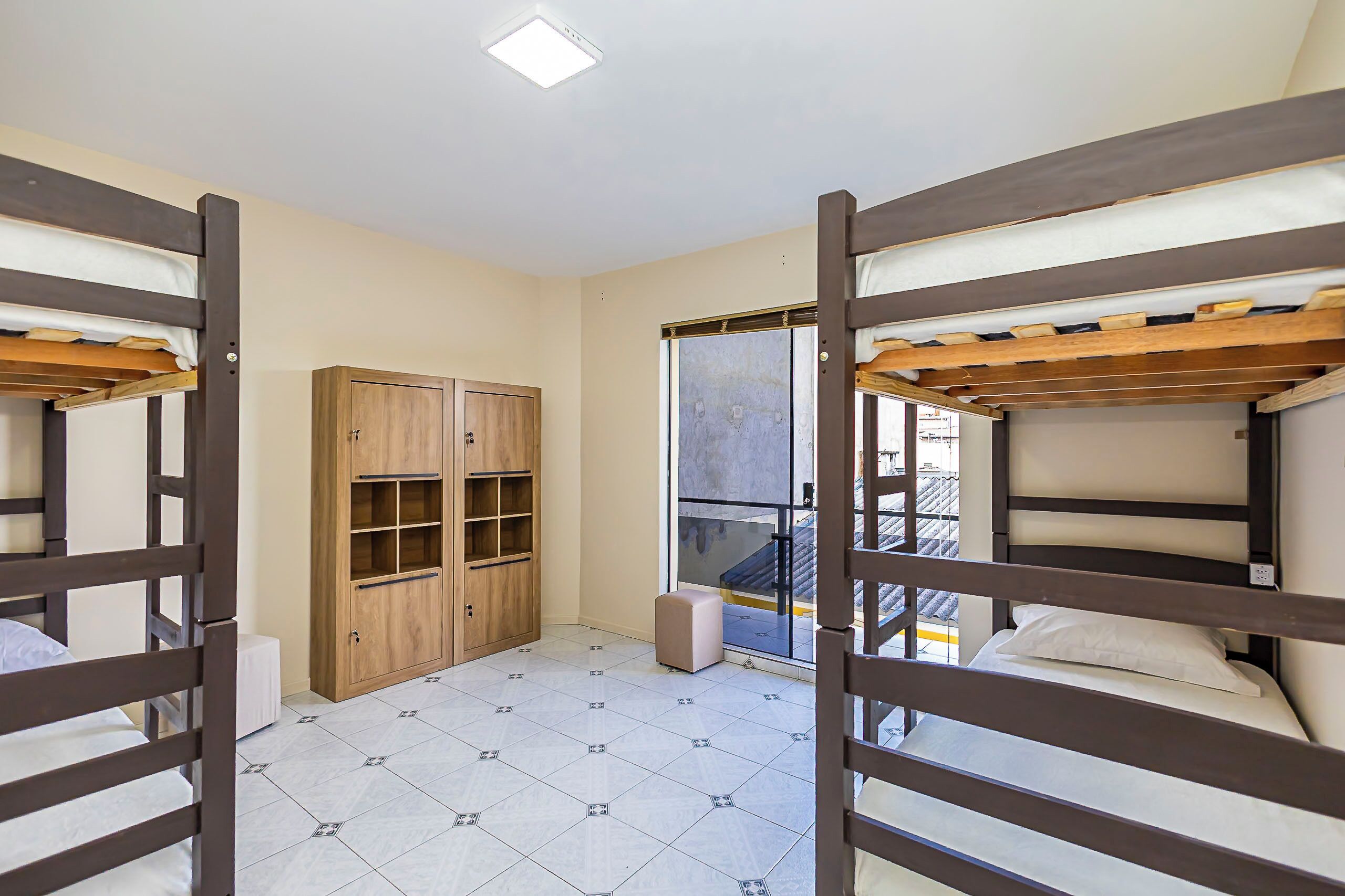 Male Shared Dormitory, Balcony | Iron/ironing board, free WiFi