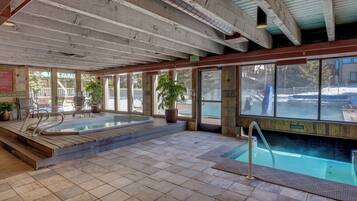 Una piscina climatizada