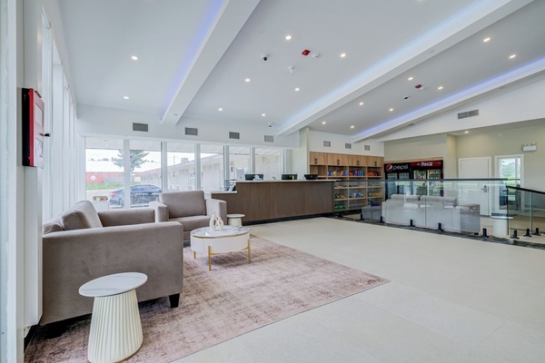 Lobby sitting area