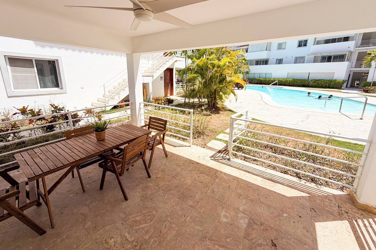 Exclusive Villa, 2 Bedrooms, Pool View | Terrace/patio