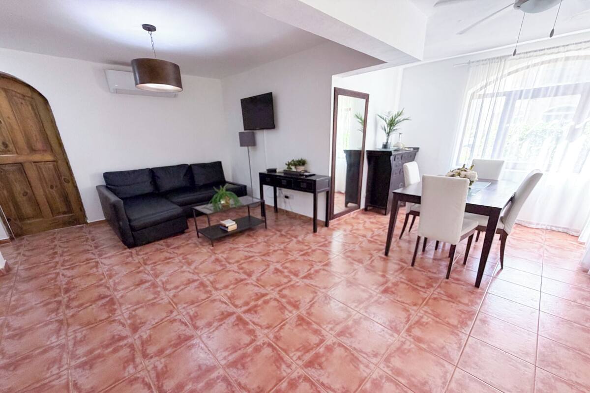 Family Villa, 3 Bedrooms, Garden View | Living area | LCD TV