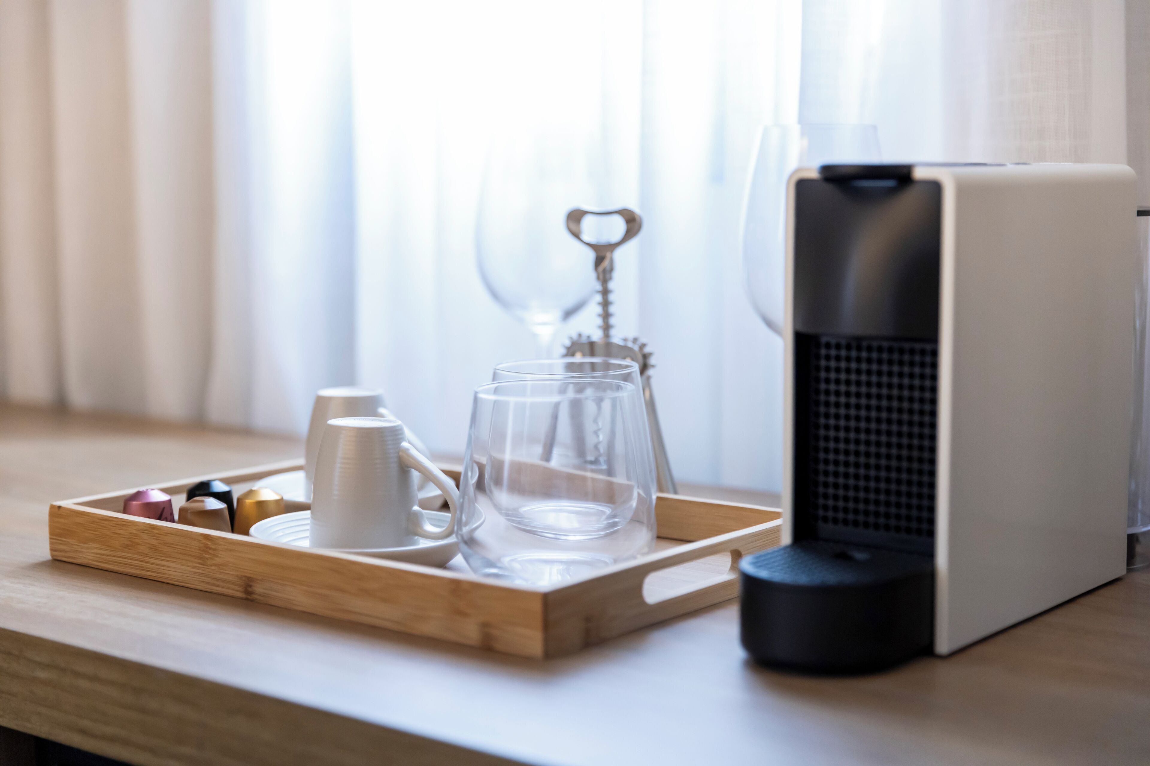 Kaffe og/eller kaffemaskine