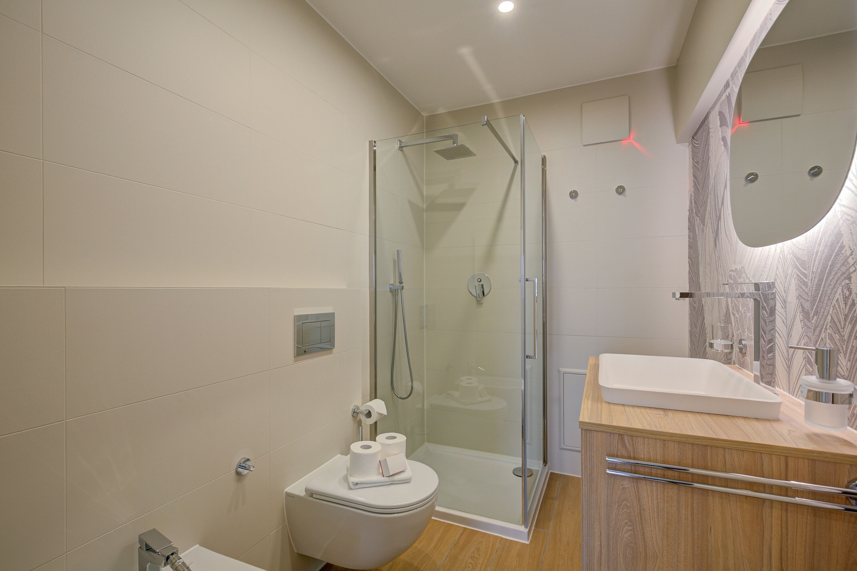 Appartement, 1 slaapkamer, uitzicht op stad | Badkamer