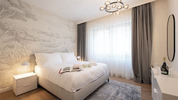 Apartment, 2 Schlafzimmer, Stadtblick