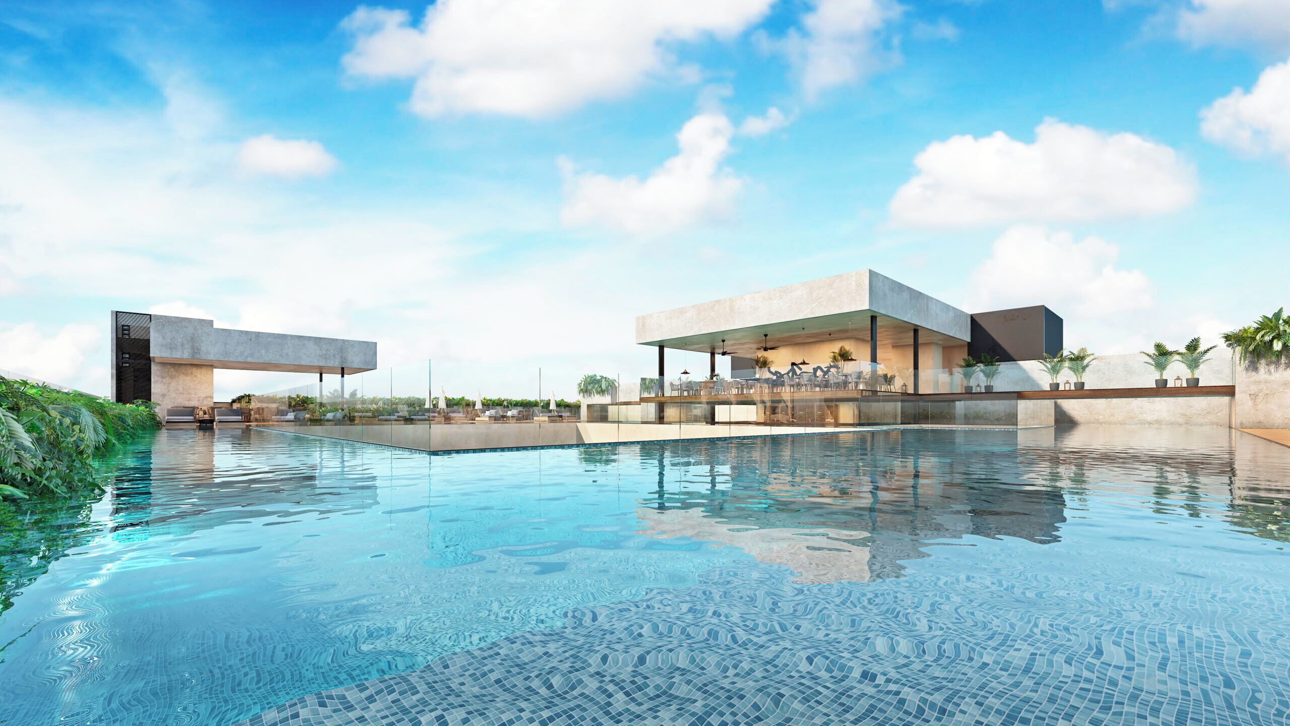 Udendørs pool