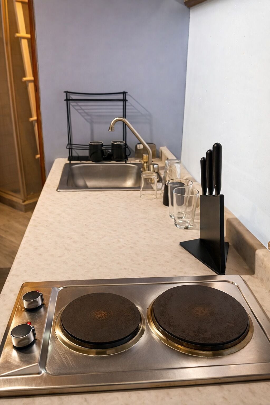 Classic-Apartment, 1 Queen-Bett, Kochnische | Eigene Küche