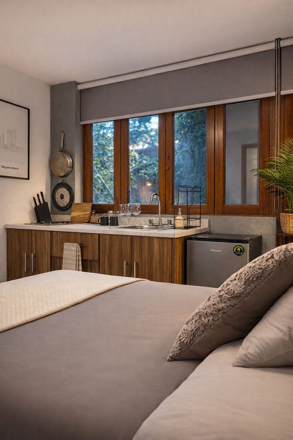 Classic Apartment, 1 Bedroom, Kitchenette | Blackout drapes, WiFi (free)