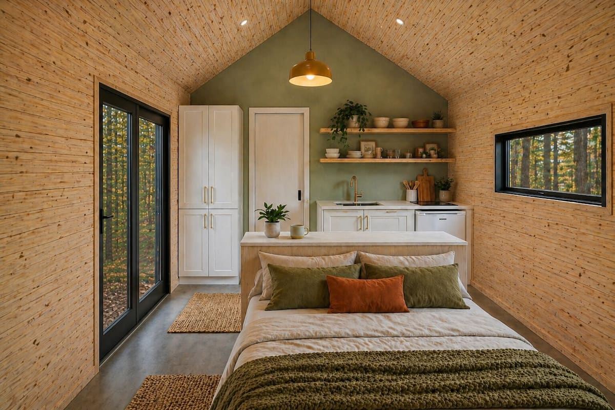 Cabin Tiêu chuẩn, sân hiên | Truy cập Internet không dây miễn phí, bộ trải giường