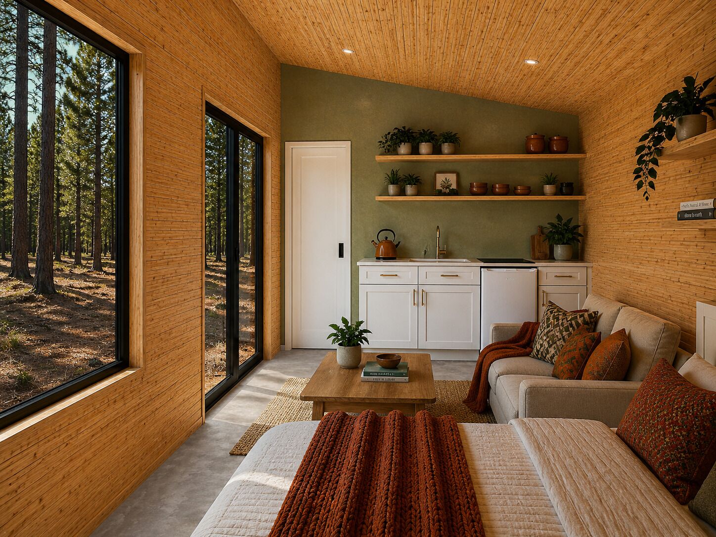 Cabana superior, pati | Wifi gratuïta i roba de llit 