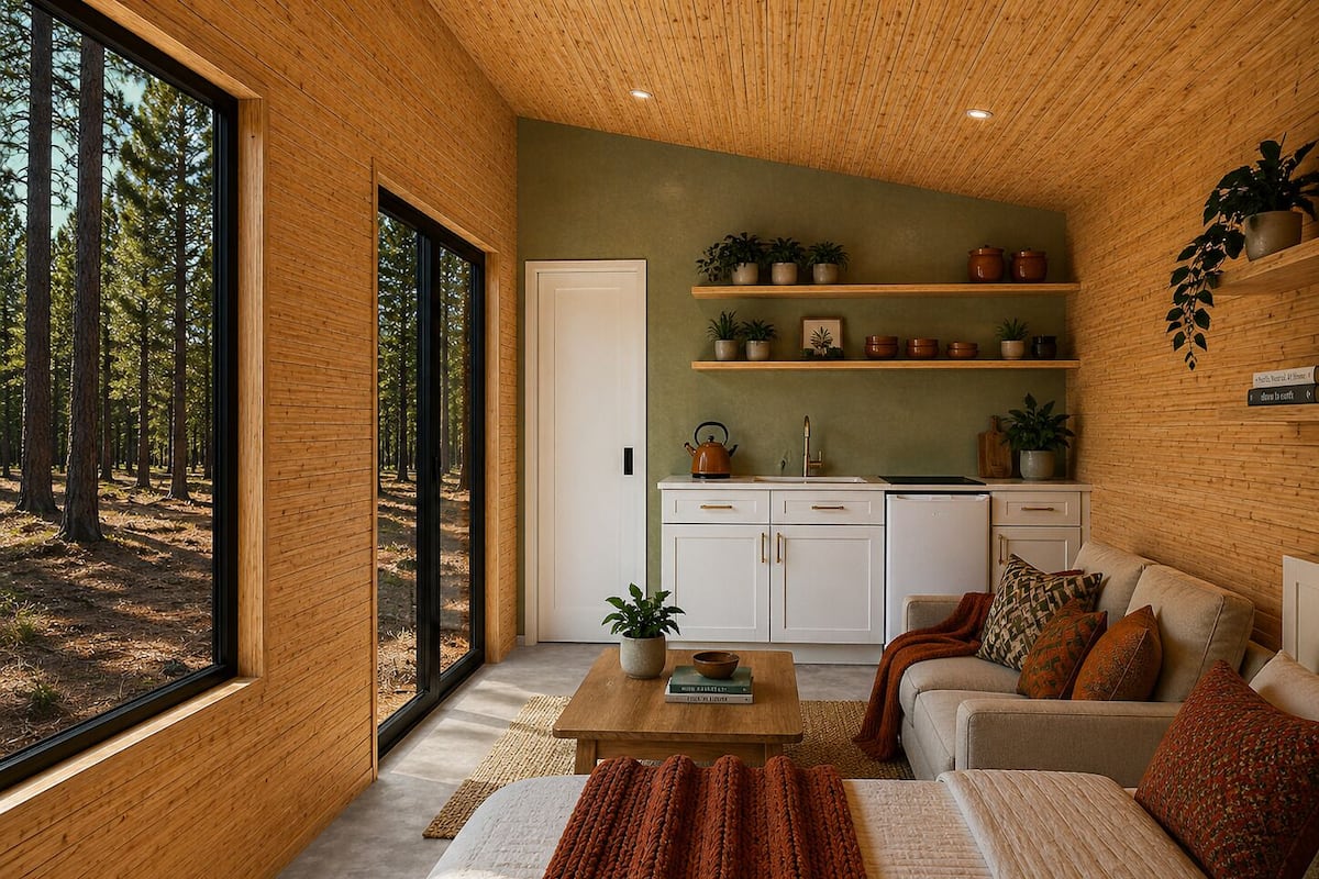 Superior Cabin, Patio