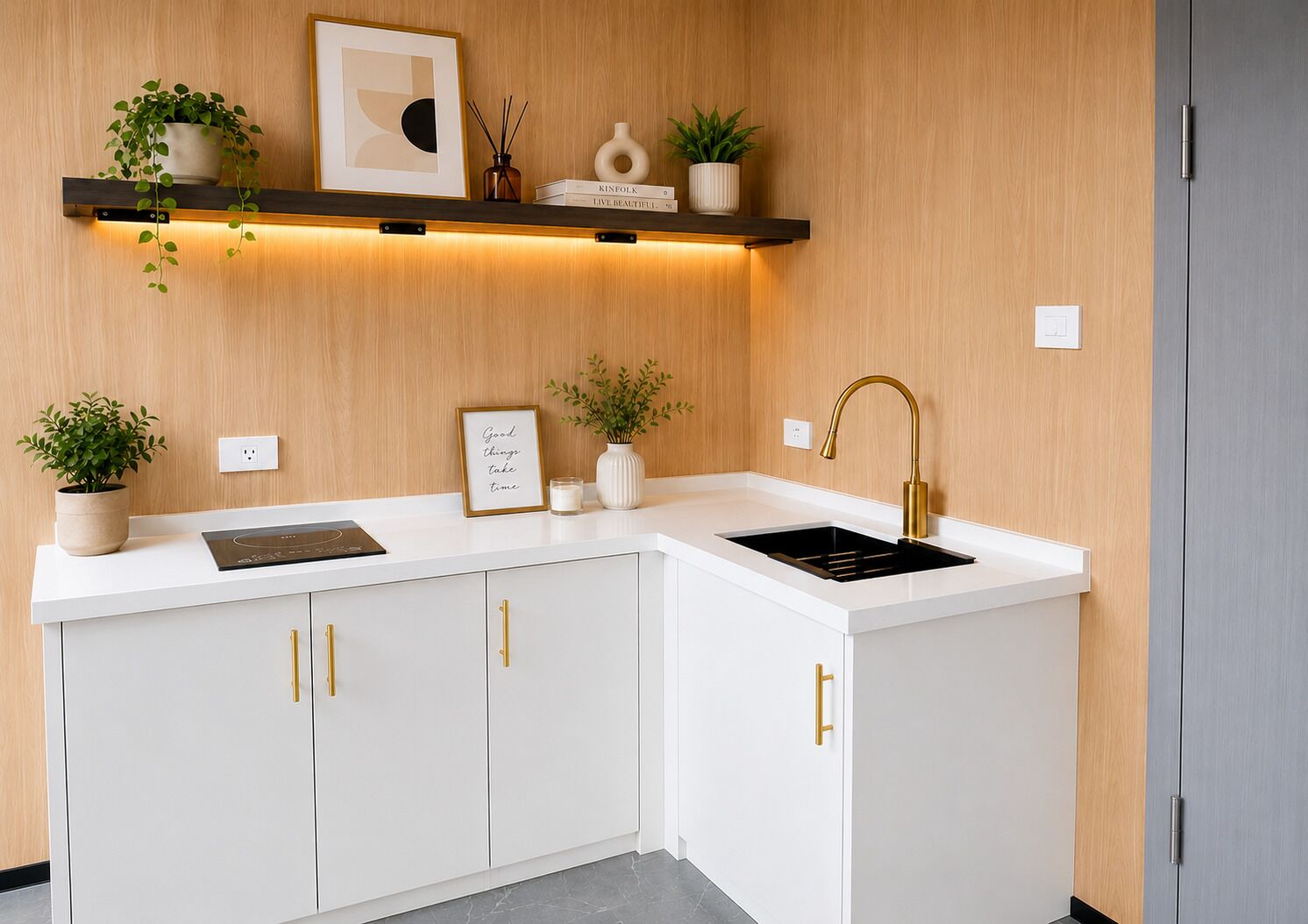 Cabana estàndard, pati | Cuina privada