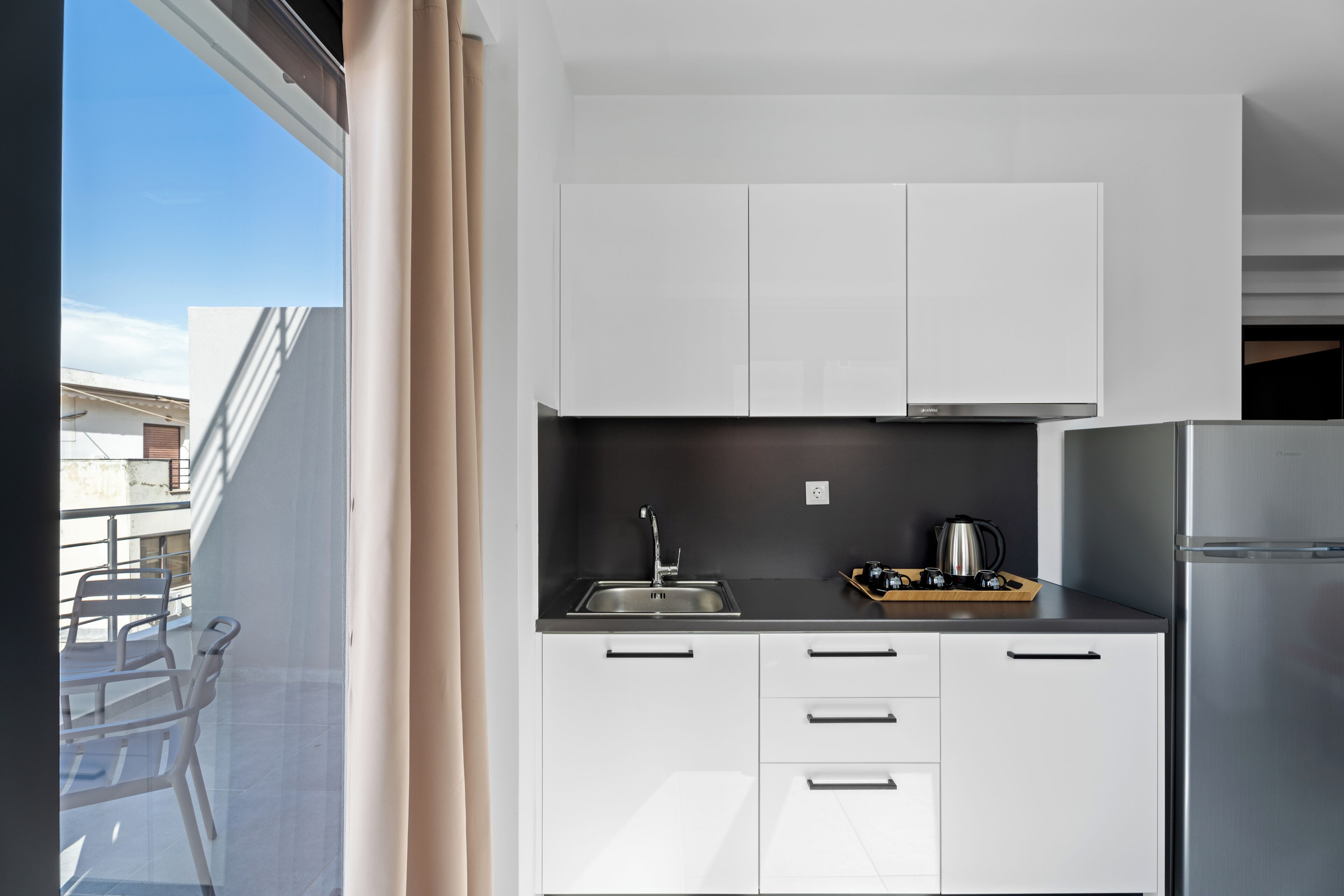Apartment, City View | Private kitchen