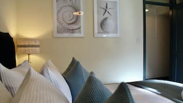 Desk, iron/ironing board, travel cot, free WiFi