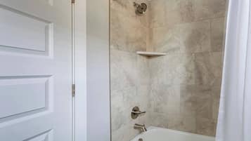 Hair dryer, soap, shampoo