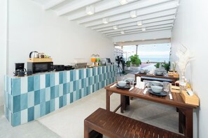 Dining - Wander at Bayside 19 | Upstairs Sea-View King Room (sleeps up to 4) (Hua Hin)
