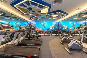 Fitness facility - Walk to Kata Beach Fully Loaded amenity C184 (Tambon Karon)