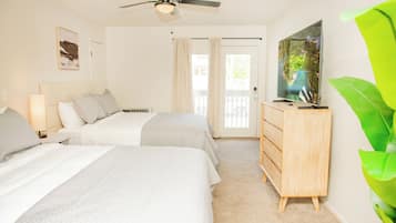 Double Room, 2 Queen Beds | Free WiFi